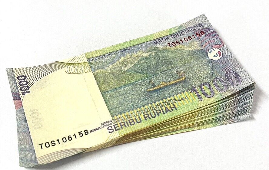 Indonesia 1000 Rupiah Random Years P 141 UNC LOT 20 PCS