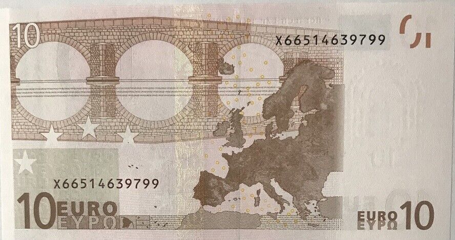 Euro 10 Euro Germany 2002 P 9 x Aunc