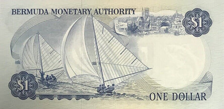 Bermuda 1 Dollar 1979 Prefix A/5 P 28 b AUnc