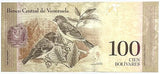 Venezuela 100 Bolivares 2011 P 93 d UNC