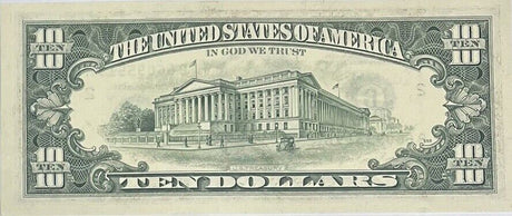 United States 10 Dollars USA 1990 P 486 B New York UNC