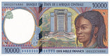 Central African States Cameroon 10000 Francs 2000 P 505Nf UNC