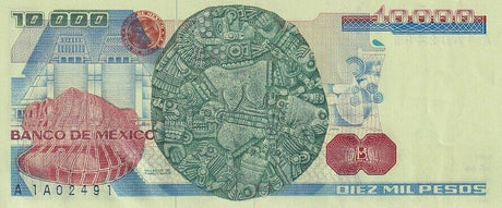 Mexico 10000 Pesos 1981 P 78 a UNC