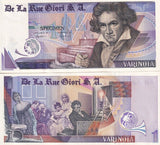 TEST Note set 6 BEETHOVEN SPECIMEN VARINOTA DE LA RUE