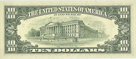 United States 10 Dollars USA 1995 P 499 B New York UNC