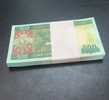 Mauritania 500 Ouguiya 2013 P 18 Hybrid UNC LOT 100 Pcs 1 BUNDLE