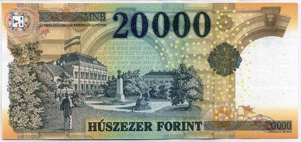 Hungary 20000 Forint 2020 P 207 c UNC