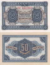 GERMANY Democratic 0.5 Pfennig 1948 P 8 b UNC