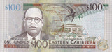 East Caribbean 100 Dollars ND 2003 P 46 m QEII UNC