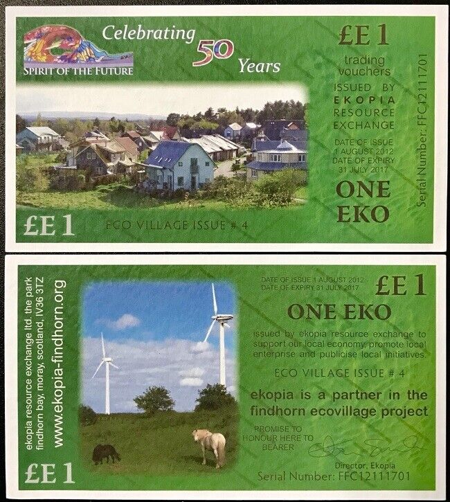 SCOTLAND 1 EKO POUND LOCAL MONEY 2012 Celebrating 50 Years UNC