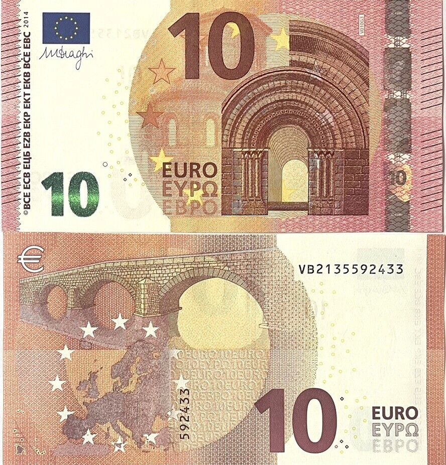 Euro 10 Euro Spain 2014 P 21 VB UNC