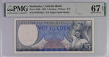 Suriname 5 Gulden 1963 P 120 b Superb GEM UNC PMG 67 EPQ