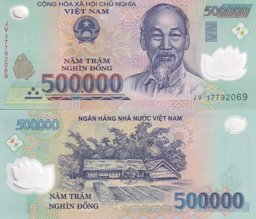 Vietnam 500000 Dong 2017 P 124 m UNC