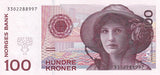 Norway 100 Kroner 1995 P 47 a UNC