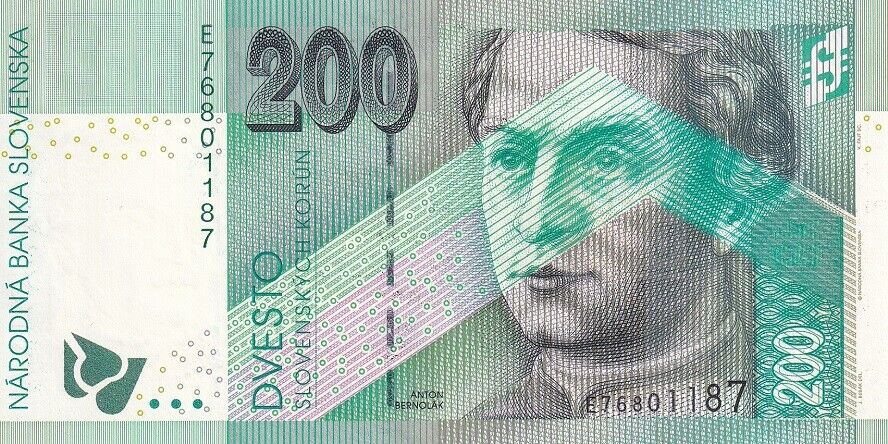 Slovakia 200 korun 2006 P 45 UNC