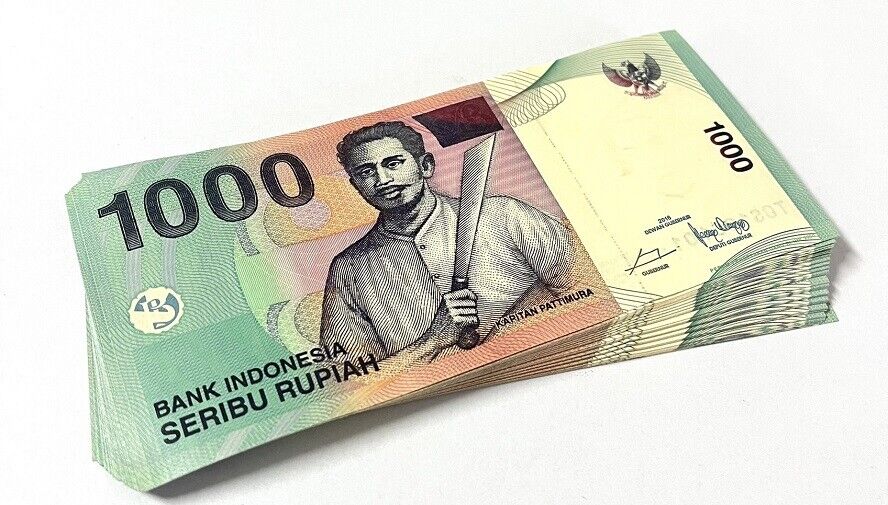 Indonesia 1000 Rupiah Random Years P 141 UNC LOT 20 PCS