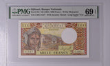 Djibouti 1000 Francs ND 1991 P 37 d Superb GEM UNC PMG 69 EPQ