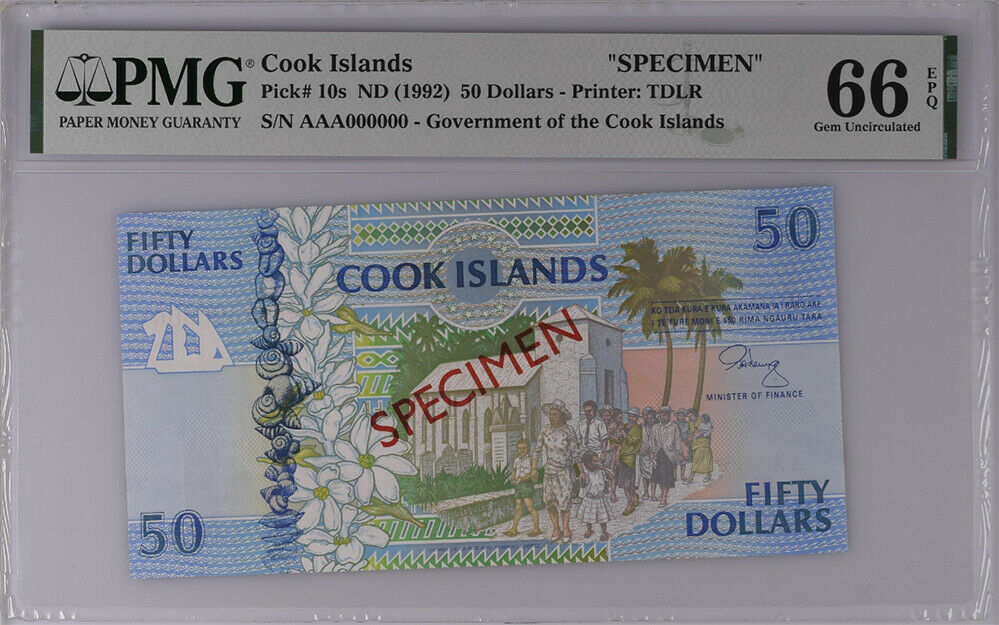 Buy Rare and Collectible Cook Islands Banknotes Online – Noteshobby