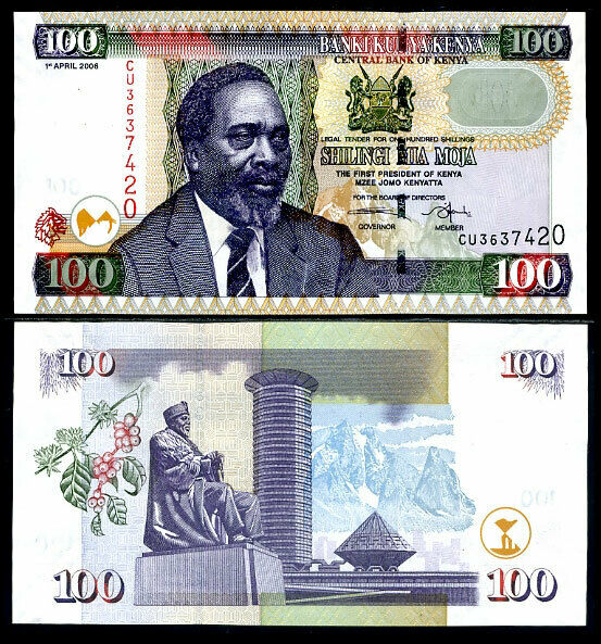 KENYA 100 SHILLINGS 2006 P 42 UNC