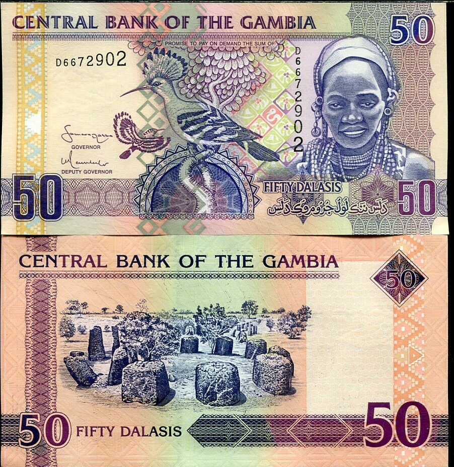 GAMBIA 50 DALASIS ND 2006 P 28 UNC