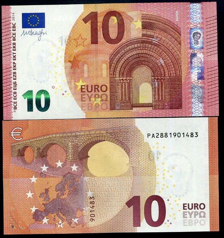 EURO 10 EUROS 2014 P 21 "PA" P006B6 GERMANY UNC