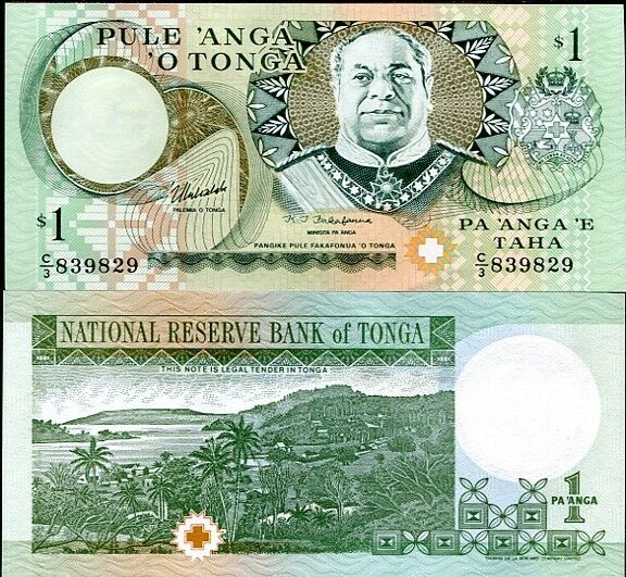 Tonga 1 Pa'anga 1995 P 31 b UNC