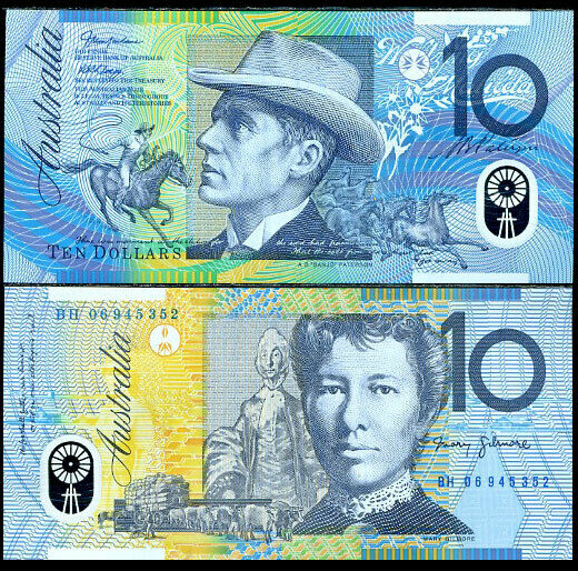 AUSTRALIA 10 DOLLARS P 58 POLYMER 2006 UNC