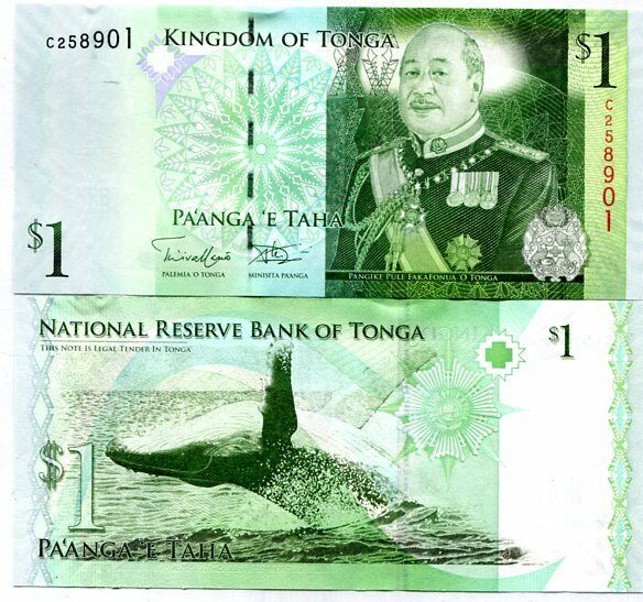 Tonga 1 Pa'anga 2009/2014 P 37 b UNC