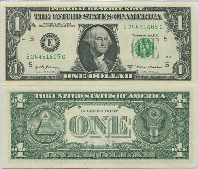 United States 1 Dollar USA 2017A P 544 E Richmond UNC