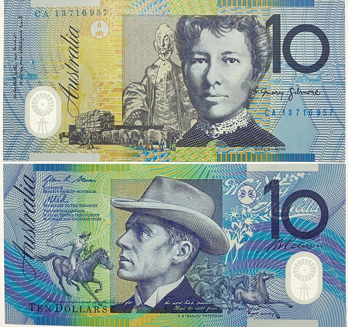 Australia 10 Dollars 2013 P 58 g POLYMER AUnc