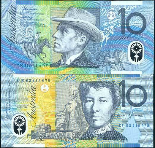 Australia 10 Dollars 2003 P 58 Polymer UNC