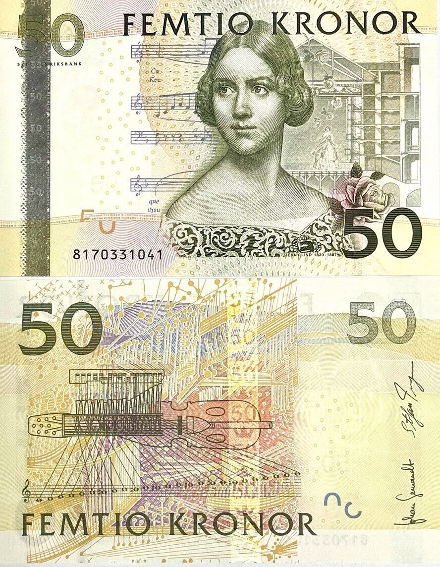 Sweden 50 Kronor 2008 P 64 b UNC